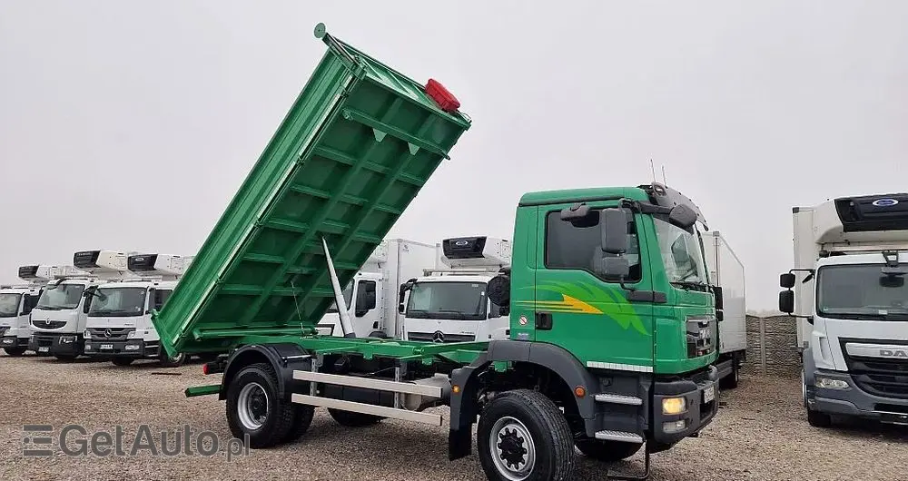 MAN Man TGM 18.290 4x4 kiper manual 