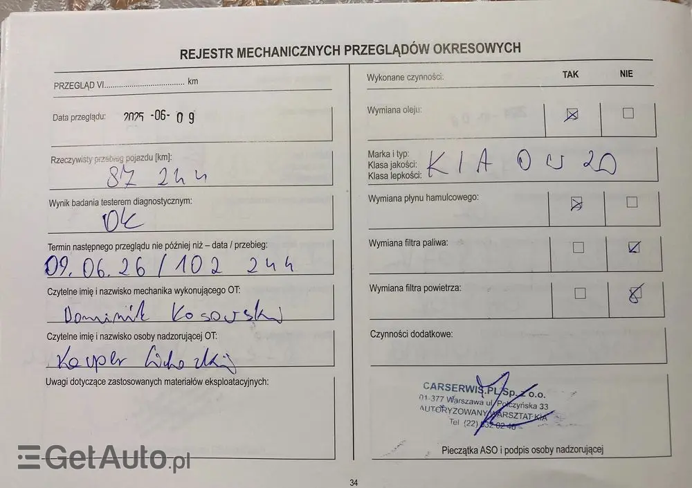 KIA XCeed 1.5 T-GDI Business Line DCT