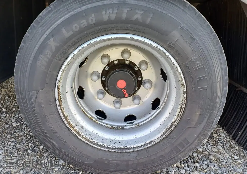 DAF XF 480 SUPER SPACE CAB / ZESTAW TANDEM PRZEJAZDOWY 120m3 