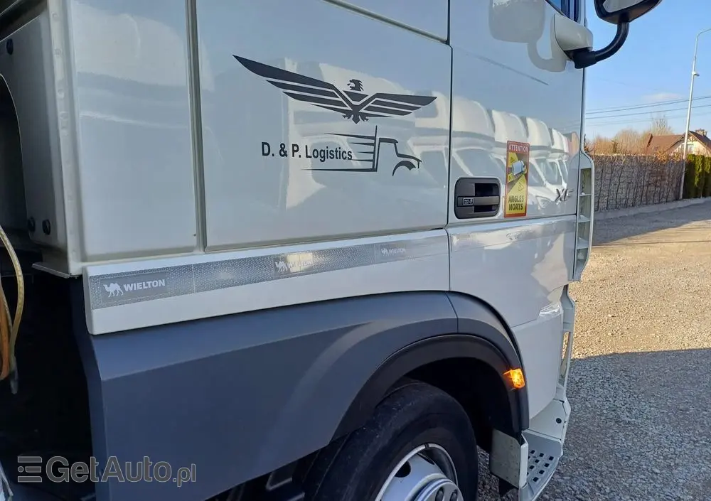 DAF XF 480 SUPER SPACE CAB / ZESTAW TANDEM PRZEJAZDOWY 120m3 