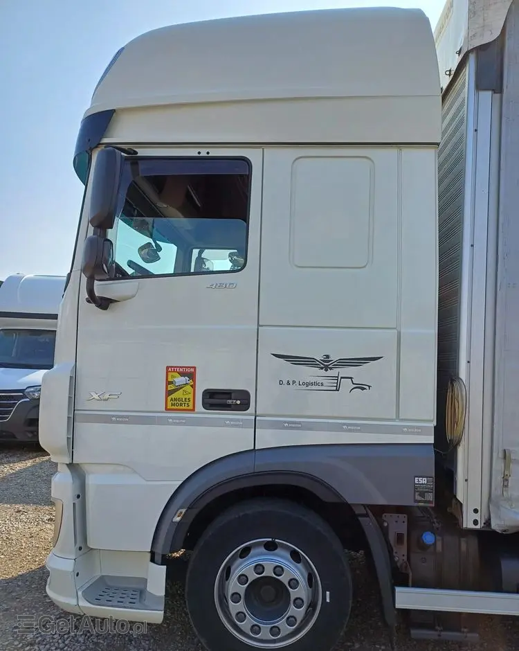 DAF XF 480 SUPER SPACE CAB / ZESTAW TANDEM PRZEJAZDOWY 120m3 