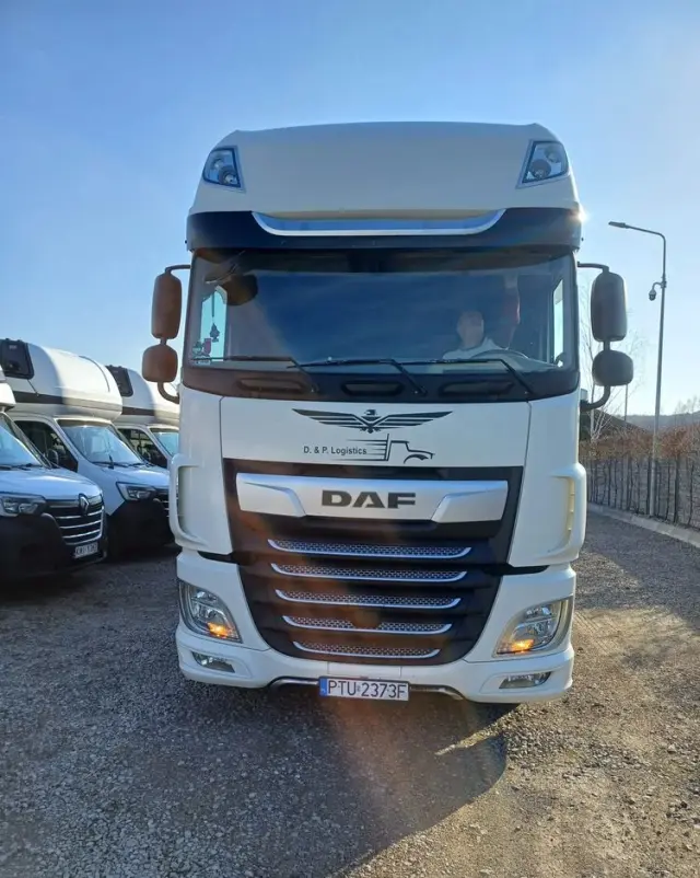 DAF XF 480 SUPER SPACE CAB / ZESTAW TANDEM PRZEJAZDOWY 120m3 