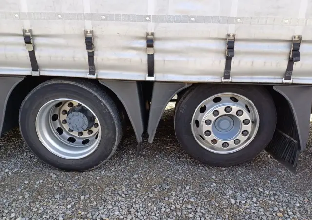 DAF XF 480 SUPER SPACE CAB / ZESTAW TANDEM PRZEJAZDOWY 120m3 