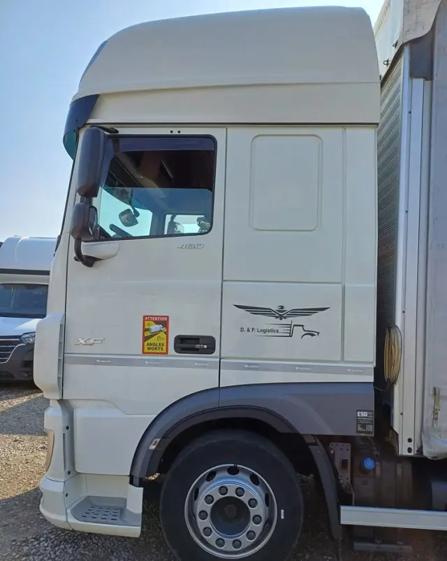 DAF XF 480 SUPER SPACE CAB / ZESTAW TANDEM PRZEJAZDOWY 120m3 