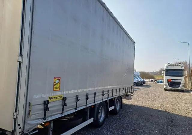 DAF XF 480 SUPER SPACE CAB / ZESTAW TANDEM PRZEJAZDOWY 120m3 