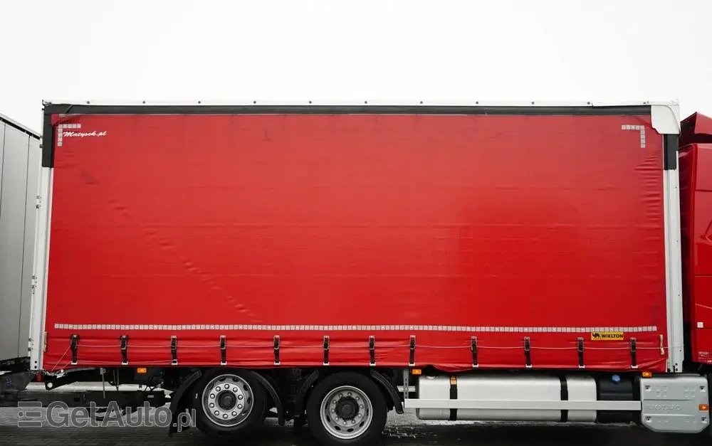 DAF FH 460 / ZESTAW TANDEM / 120 M3 / PRZEJAZDOWY / I-SAVE / KLIMATYZACJA POSTOJOWA / OŚ PODNOSZONA / OŚ SKRĘTNA / PLANDEKA ZBROJONA 