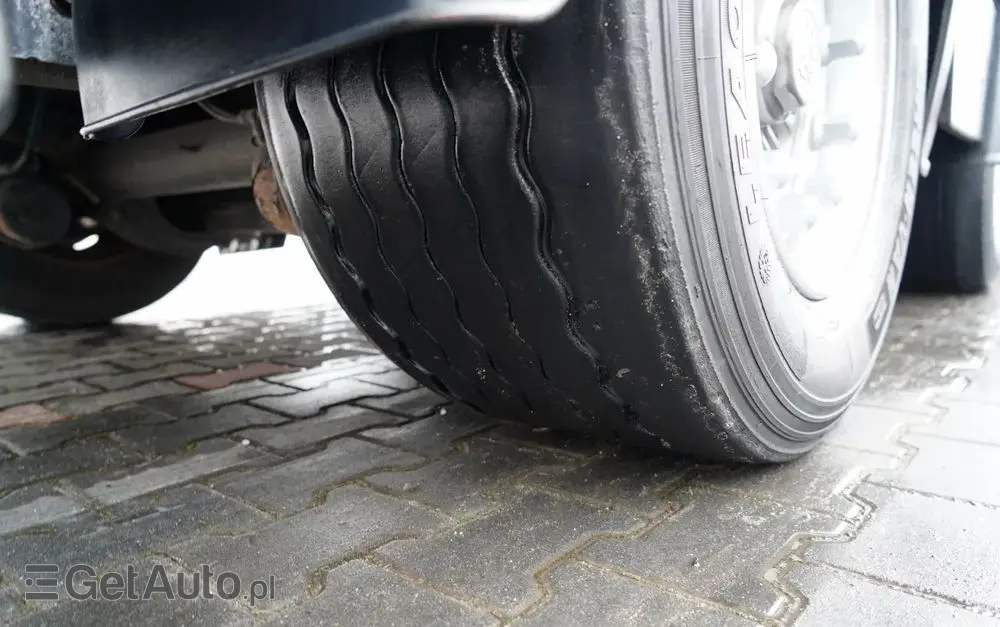 DAF FH 460 / ZESTAW TANDEM / 120 M3 / PRZEJAZDOWY / I-SAVE / KLIMATYZACJA POSTOJOWA / OŚ PODNOSZONA / OŚ SKRĘTNA / PLANDEKA ZBROJONA 