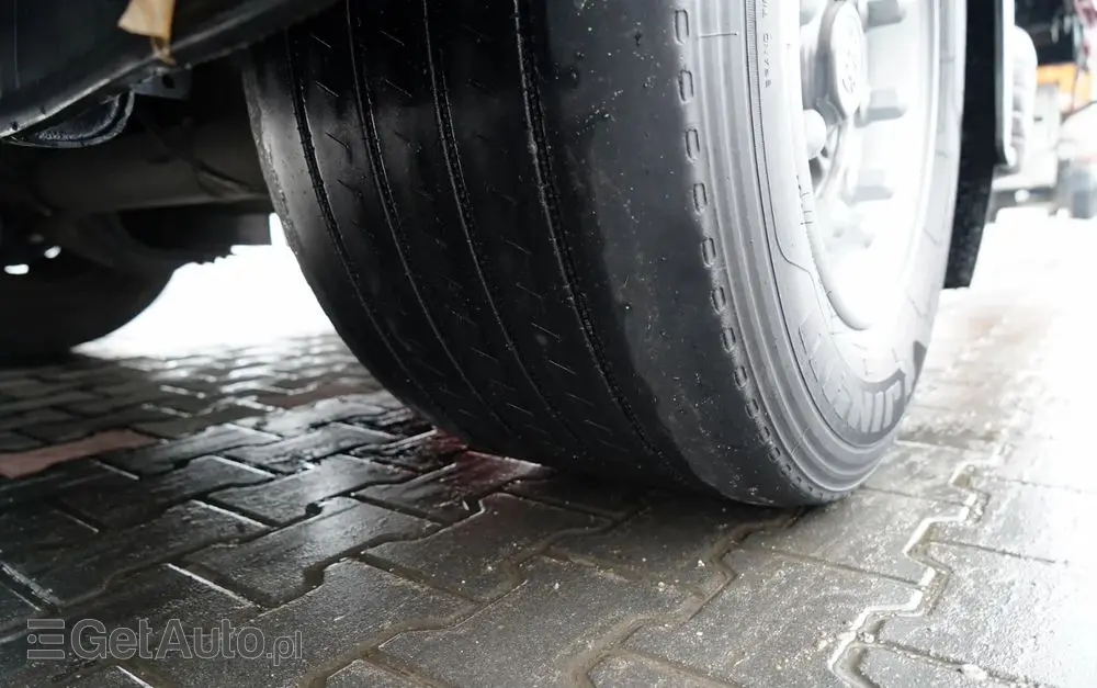 DAF FH 460 / ZESTAW TANDEM / 120 M3 / PRZEJAZDOWY / I-SAVE / KLIMATYZACJA POSTOJOWA / OŚ PODNOSZONA / OŚ SKRĘTNA / PLANDEKA ZBROJONA 