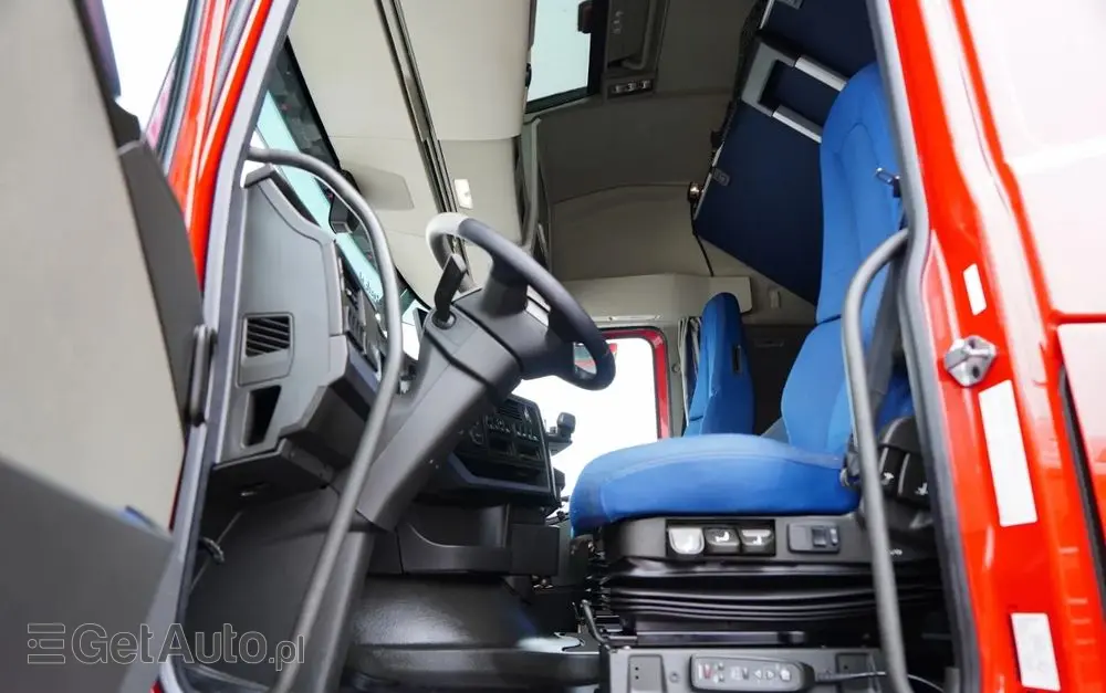 DAF FH 460 / ZESTAW TANDEM / 120 M3 / PRZEJAZDOWY / I-SAVE / KLIMATYZACJA POSTOJOWA / OŚ PODNOSZONA / OŚ SKRĘTNA / PLANDEKA ZBROJONA 