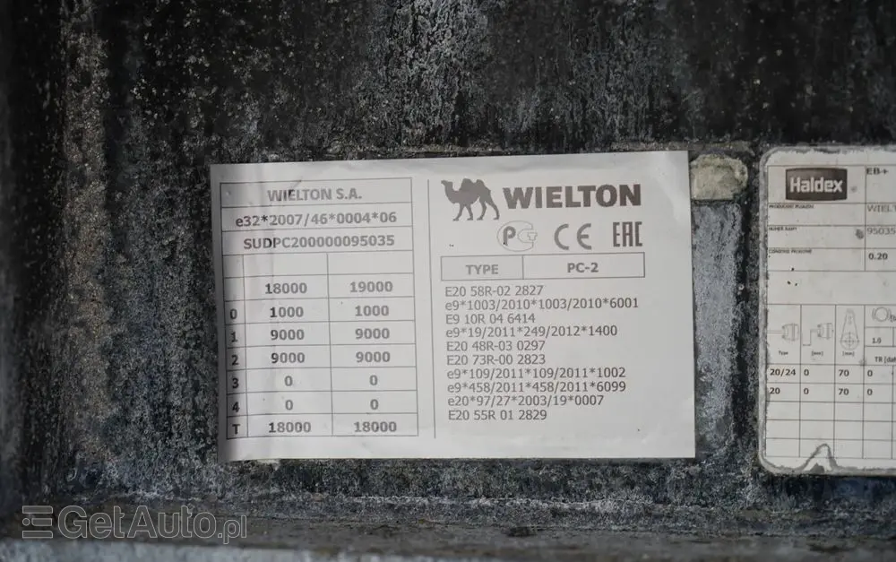 DAF FH 460 / ZESTAW TANDEM / 120 M3 / PRZEJAZDOWY / I-SAVE / KLIMATYZACJA POSTOJOWA / OŚ PODNOSZONA / OŚ SKRĘTNA / PLANDEKA ZBROJONA 