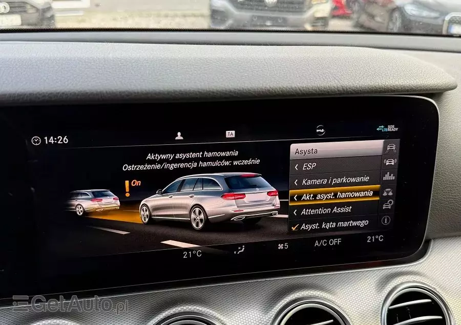 MERCEDES-BENZ Klasa E 200 d T 9G-TRONIC AMG Line