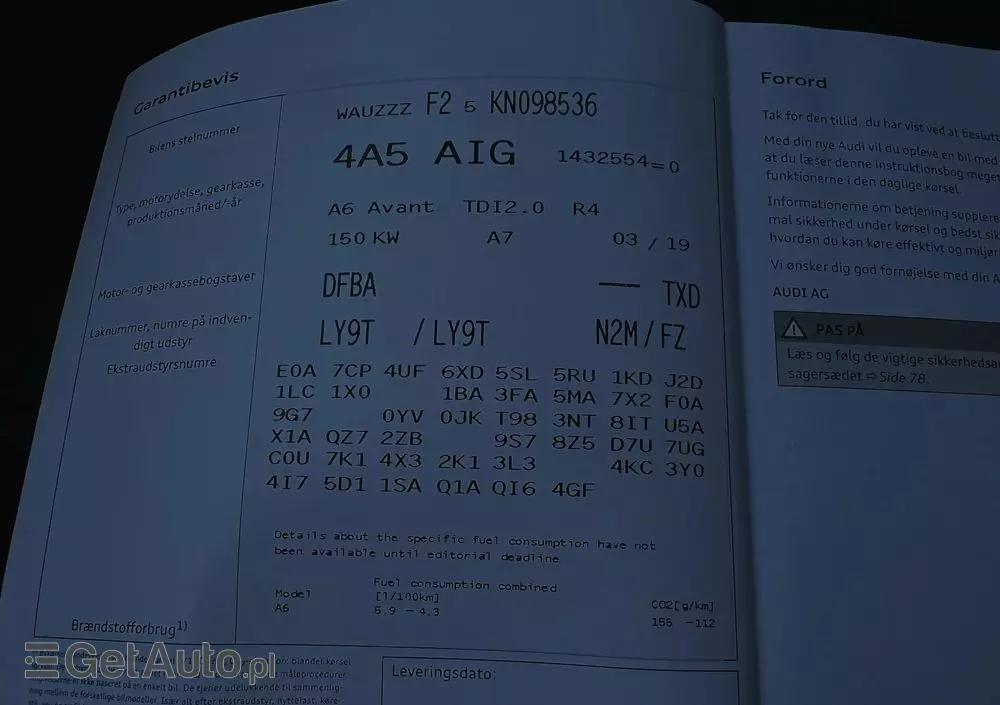 AUDI A6 Avant 40 TDI S tronic