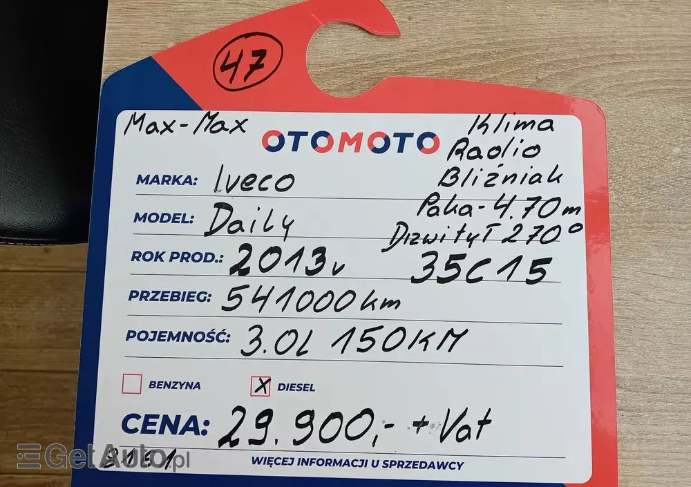 IVECO 35C15 Bliźniak 