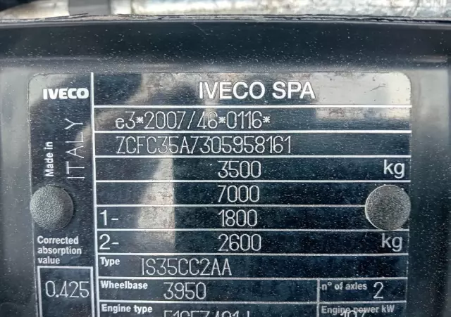 IVECO 35C15 Bliźniak 