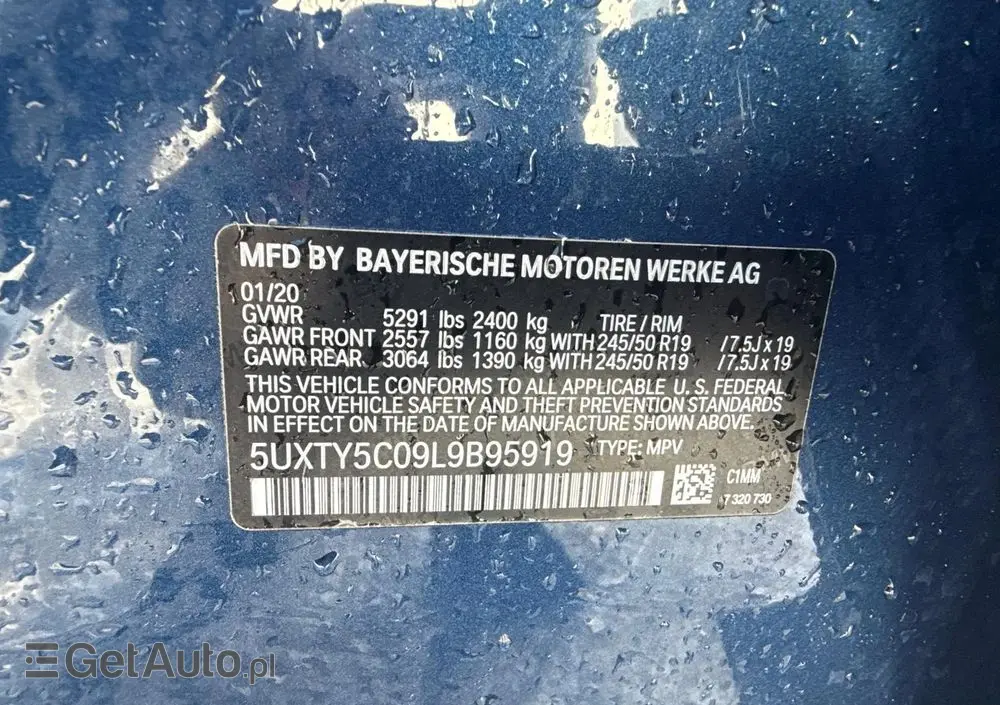 BMW X3 XDrive30i M Sport