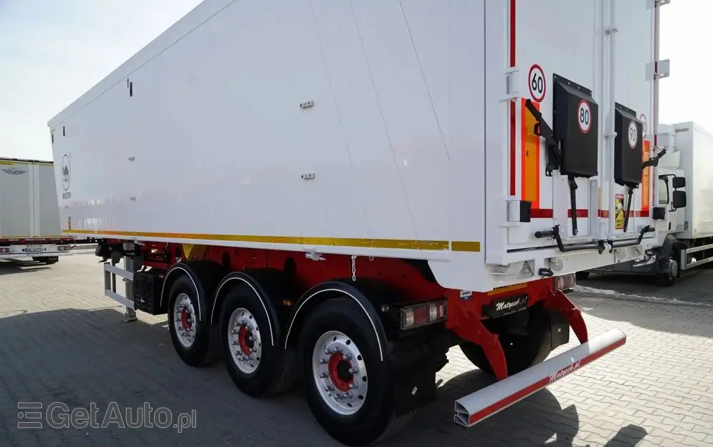 WIELTON WYWROTKA 55 M3 / ALUMINIOWA / OŚ PODNOSZONA / OSIE SAF / ALUFELGI 