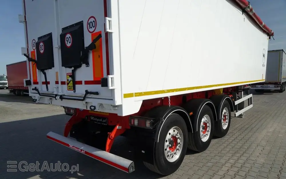 WIELTON WYWROTKA 55 M3 / ALUMINIOWA / OŚ PODNOSZONA / OSIE SAF / ALUFELGI 