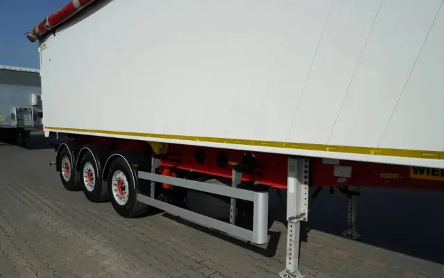 WIELTON WYWROTKA 55 M3 / ALUMINIOWA / OŚ PODNOSZONA / OSIE SAF / ALUFELGI 