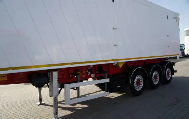 WIELTON WYWROTKA 55 M3 / ALUMINIOWA / OŚ PODNOSZONA / OSIE SAF / ALUFELGI 