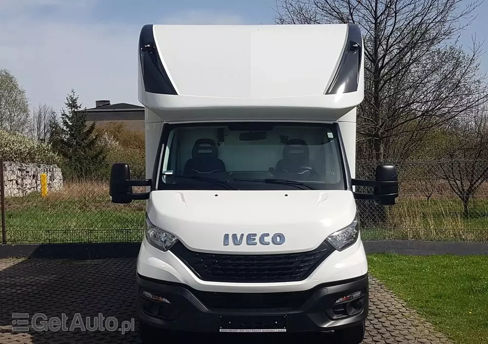 IVECO DAILY KONTENER NISKOPODŁOGOWY 4,43x2,23x2,42 SKLEP KAMPER FOODTRUCK BAR KLIMA KONIOWÓZ 