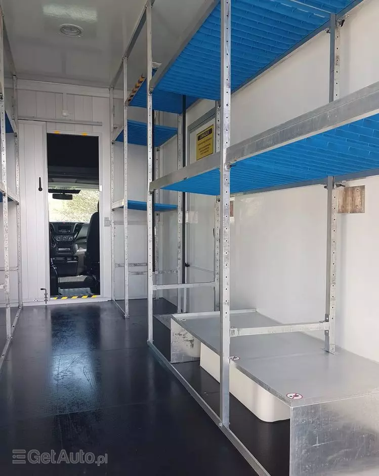 IVECO DAILY KONTENER NISKOPODŁOGOWY 4,43x2,23x2,42 SKLEP KAMPER FOODTRUCK BAR KLIMA KONIOWÓZ 