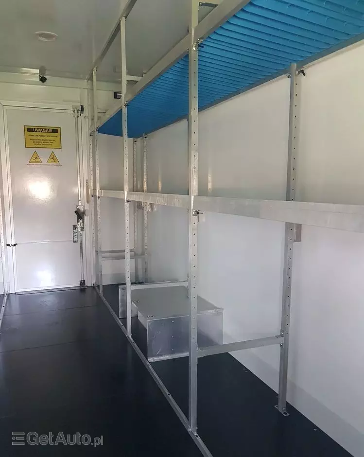 IVECO DAILY KONTENER NISKOPODŁOGOWY 4,43x2,23x2,42 SKLEP KAMPER FOODTRUCK BAR KLIMA KONIOWÓZ 