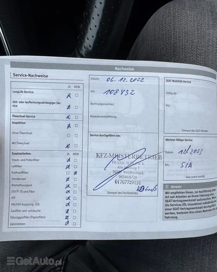 SEAT Leon 1.4 EcoTSI FR Black S&S