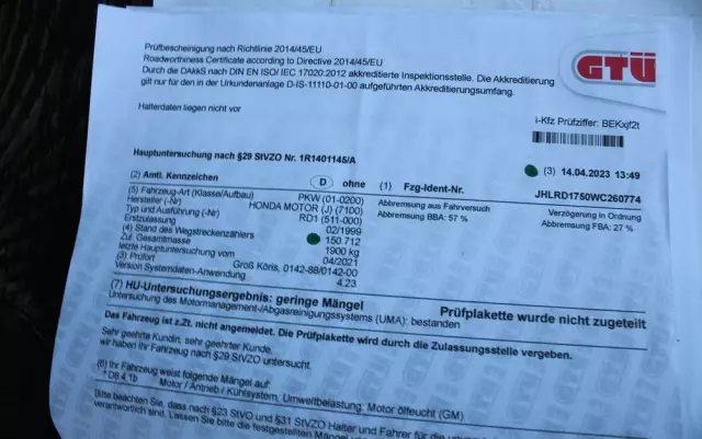 HONDA CR-V 2.0 Rvi 4WD