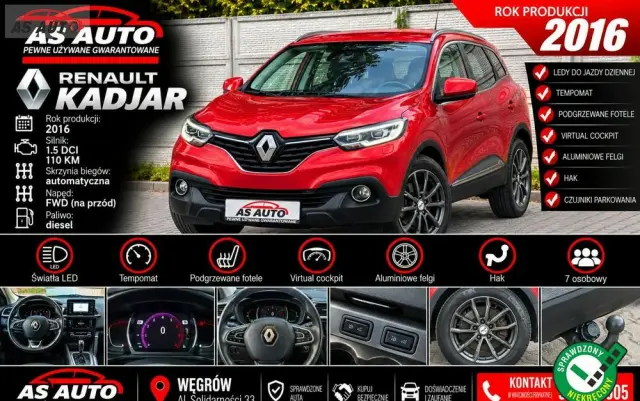 RENAULT Kadjar 1.5 dCi Energy Intens EDC