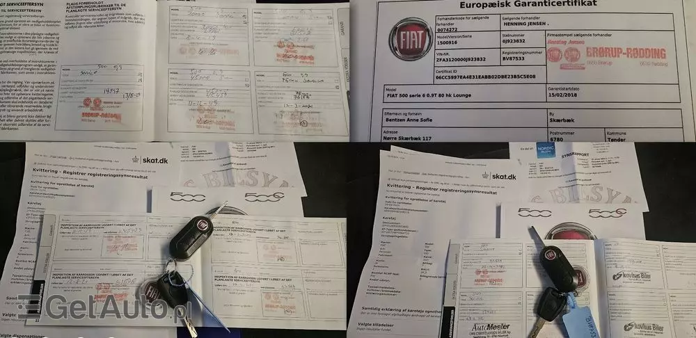 FIAT 500 0.9 8V TwinAir Start&Stopp Lounge