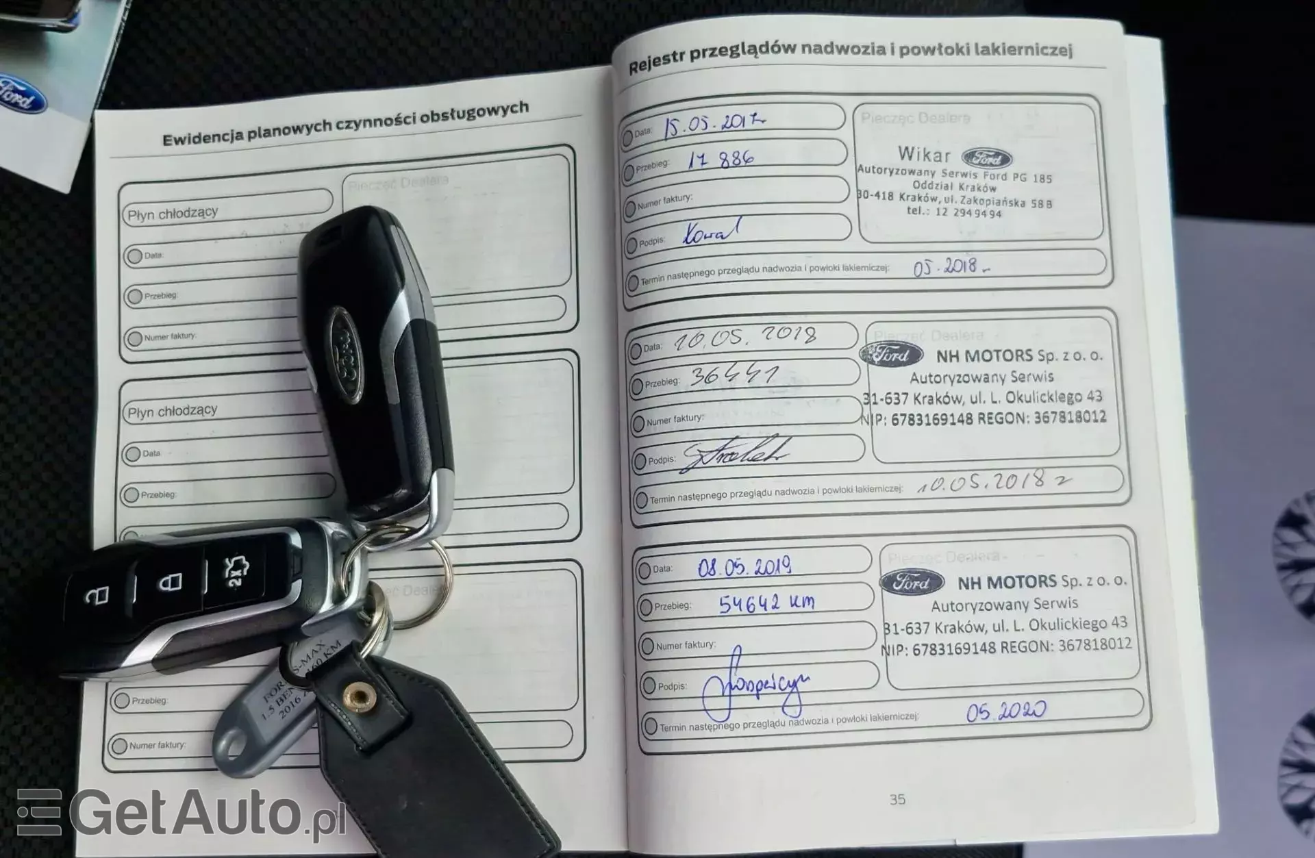 FORD S-MAX 1.5 EcoBoost (160 KM) S&S 7 Seat