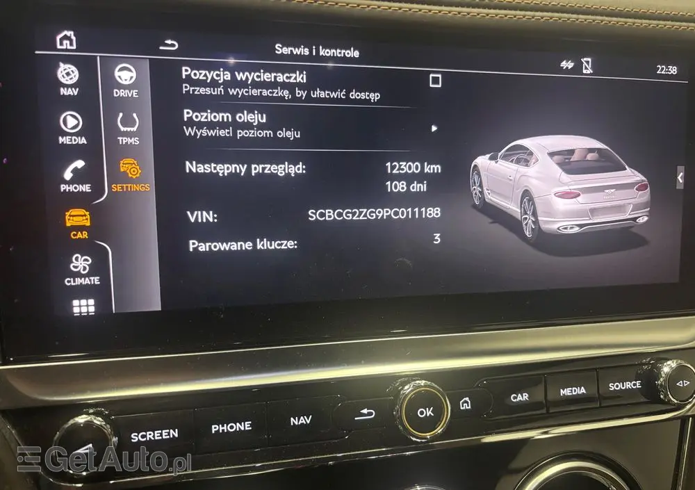 BENTLEY Continental GT V8