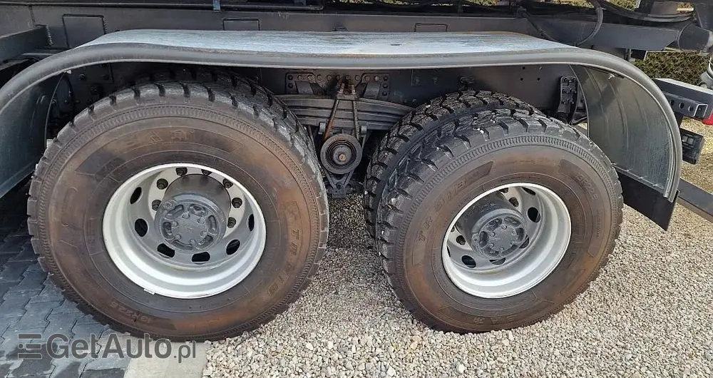 VOLVO Fmx 410 8x4 Kiper Hydroburta Wywrot Nowe Opony 