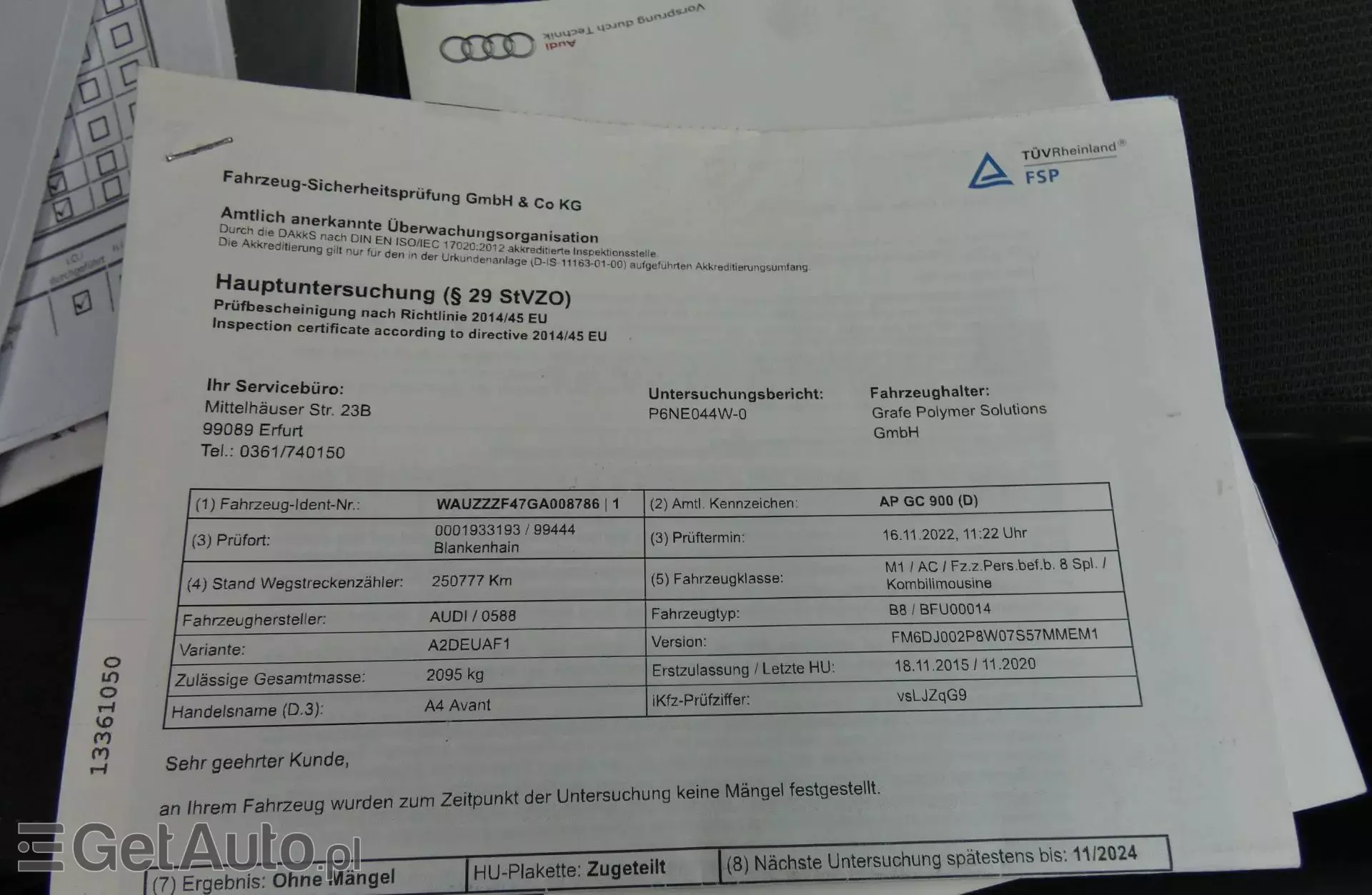 AUDI A4 2.0 TDI (150 KM)