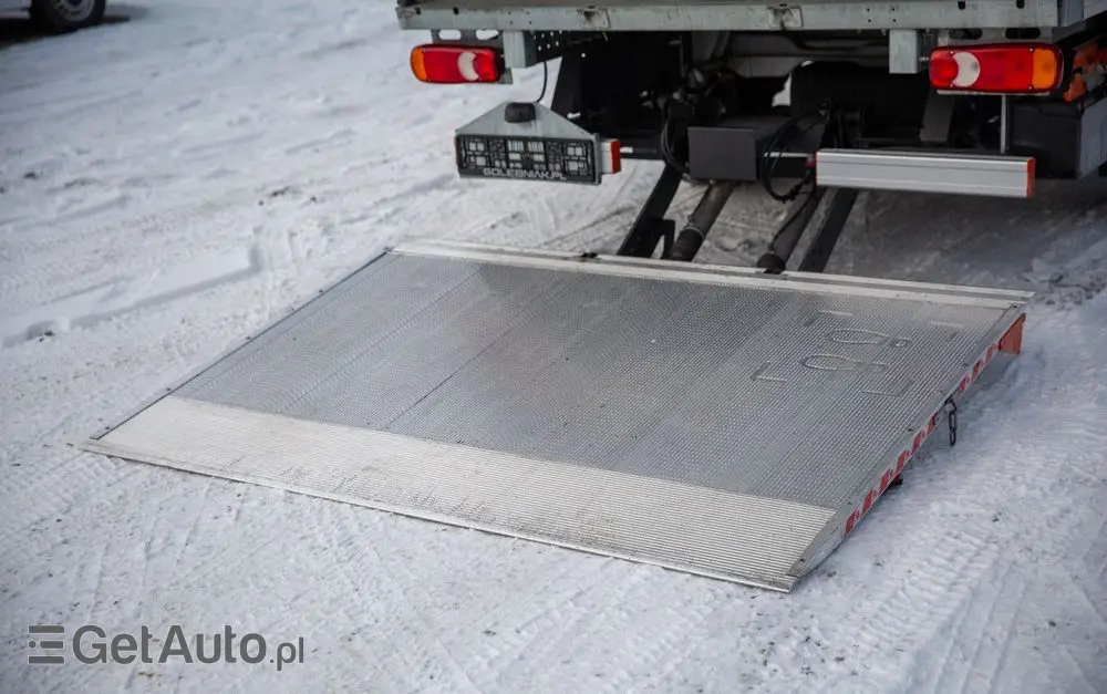 FIAT Ducato 160KM Power KONTENER + WINDA dHollandia 750kg 