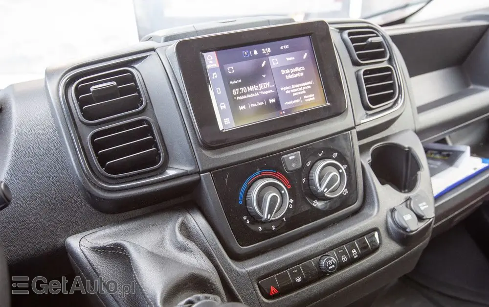 FIAT Ducato 160KM Power KONTENER + WINDA dHollandia 750kg 