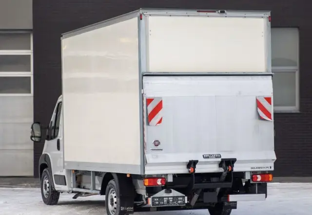 FIAT Ducato 160KM Power KONTENER + WINDA dHollandia 750kg 