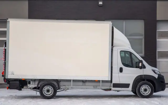 FIAT Ducato 160KM Power KONTENER + WINDA dHollandia 750kg 