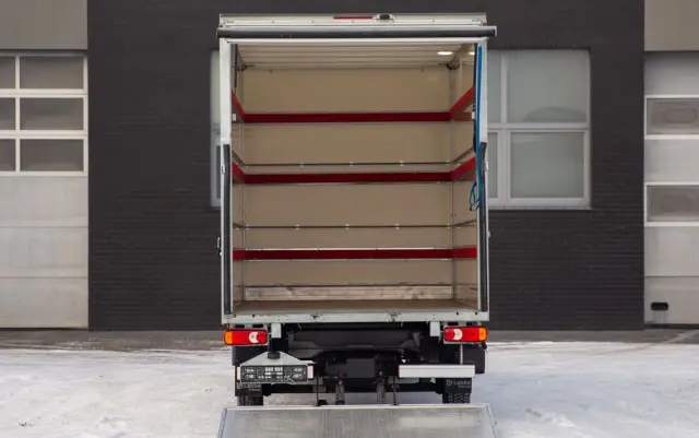 FIAT Ducato 160KM Power KONTENER + WINDA dHollandia 750kg 