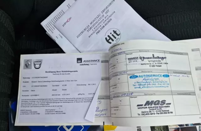 DACIA Duster 1.6 (105/102 KM) 4x2 LPG