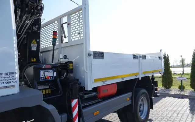 MERCEDES-BENZ ATEGO 16.24 / 4X4 / WYWROTKA + HDS HIAB 111 BS-2  / PILOT /  ROTATOR /MANUAL 