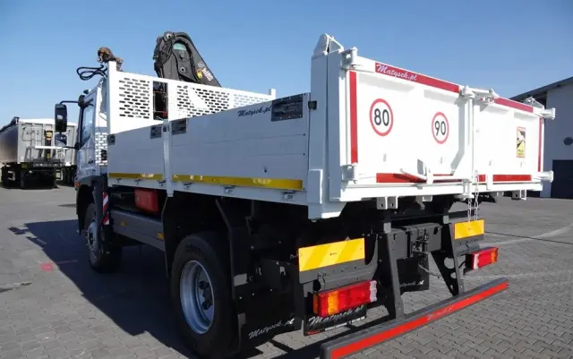 MERCEDES-BENZ ATEGO 16.24 / 4X4 / WYWROTKA + HDS HIAB 111 BS-2  / PILOT /  ROTATOR /MANUAL 