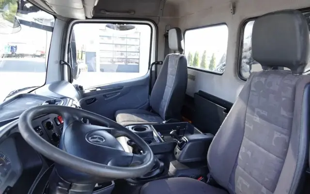 MERCEDES-BENZ ATEGO 16.24 / 4X4 / WYWROTKA + HDS HIAB 111 BS-2  / PILOT /  ROTATOR /MANUAL 