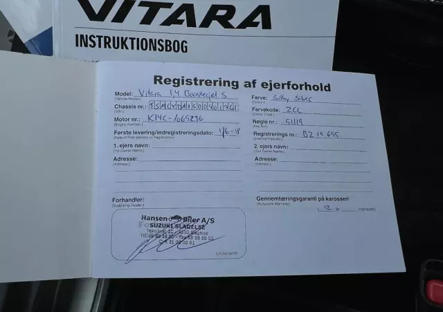 SUZUKI Vitara 1.4 Boosterjet Premium 2WD