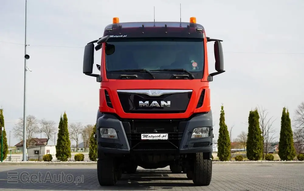 MAN TGS 41.480 / 8X8 / WYWROTKA TYLNOZSYPOWA / KH KIPPER / AUTOMAT / EURO 6 