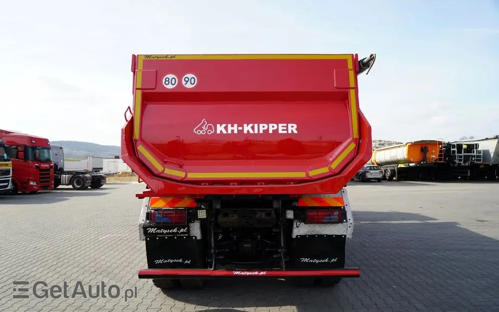 MAN TGS 41.480 / 8X8 / WYWROTKA TYLNOZSYPOWA / KH KIPPER / AUTOMAT / EURO 6 
