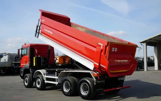 MAN TGS 41.480 / 8X8 / WYWROTKA TYLNOZSYPOWA / KH KIPPER / AUTOMAT / EURO 6 