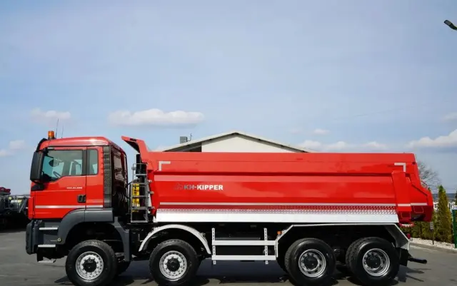 MAN TGS 41.480 / 8X8 / WYWROTKA TYLNOZSYPOWA / KH KIPPER / AUTOMAT / EURO 6 
