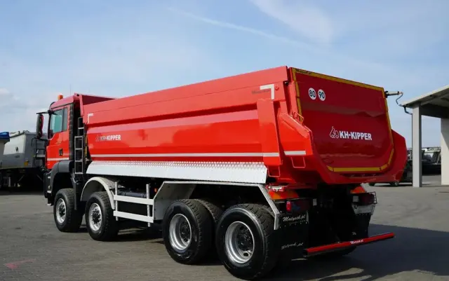 MAN TGS 41.480 / 8X8 / WYWROTKA TYLNOZSYPOWA / KH KIPPER / AUTOMAT / EURO 6 