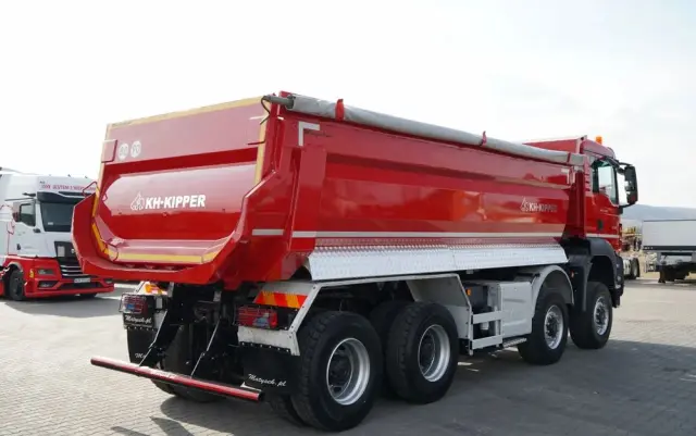 MAN TGS 41.480 / 8X8 / WYWROTKA TYLNOZSYPOWA / KH KIPPER / AUTOMAT / EURO 6 